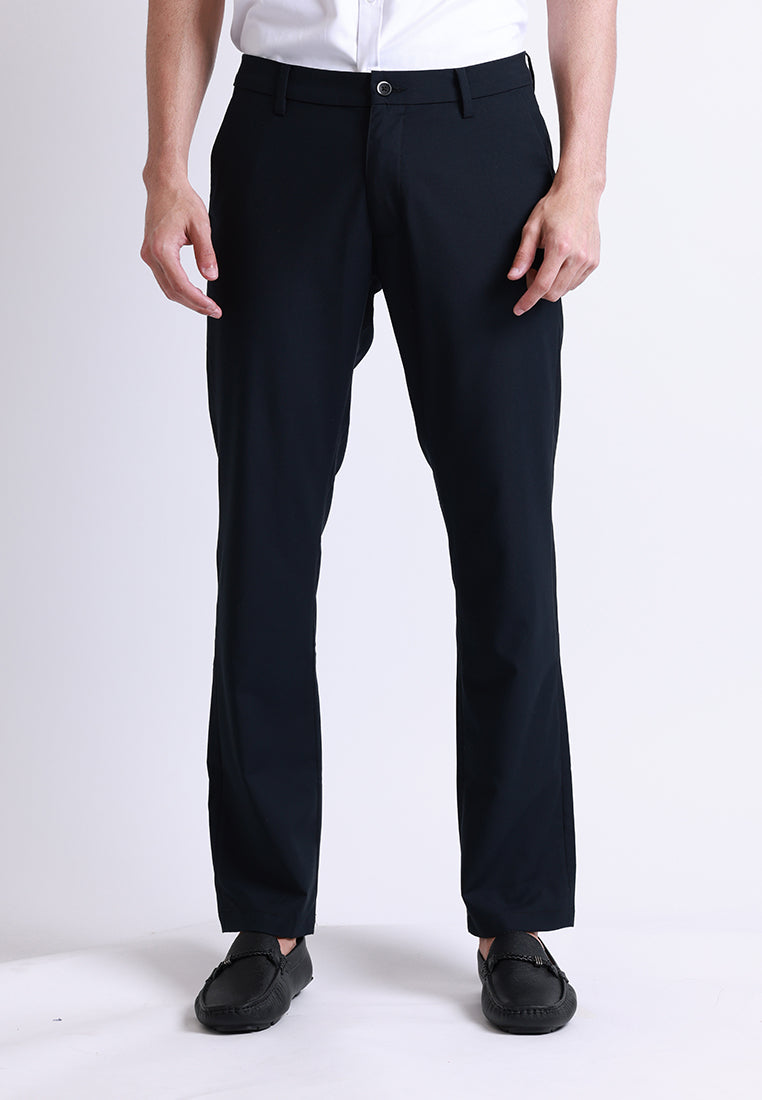 Manzone Celana Panjang Chinos Pria - Onel 1 - Black