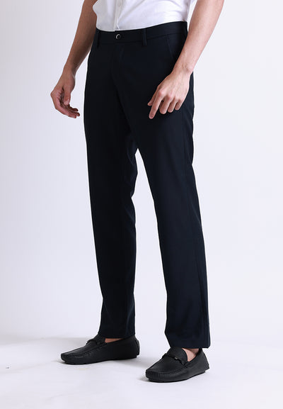 Manzone Celana Panjang Chinos Pria - Onel 1 - Black