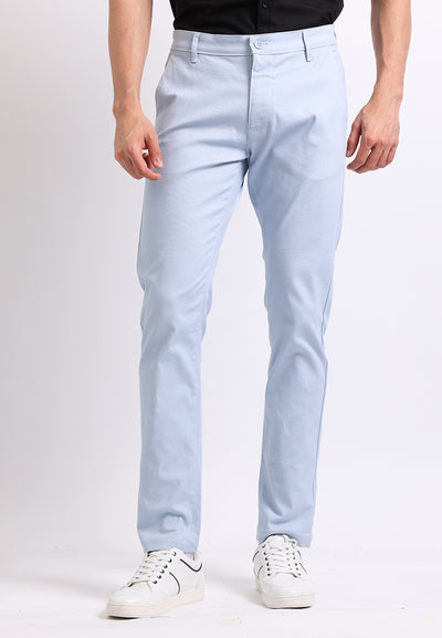 Manzone Celana Panjang Chinos Pria Amir 4 - Light Blue