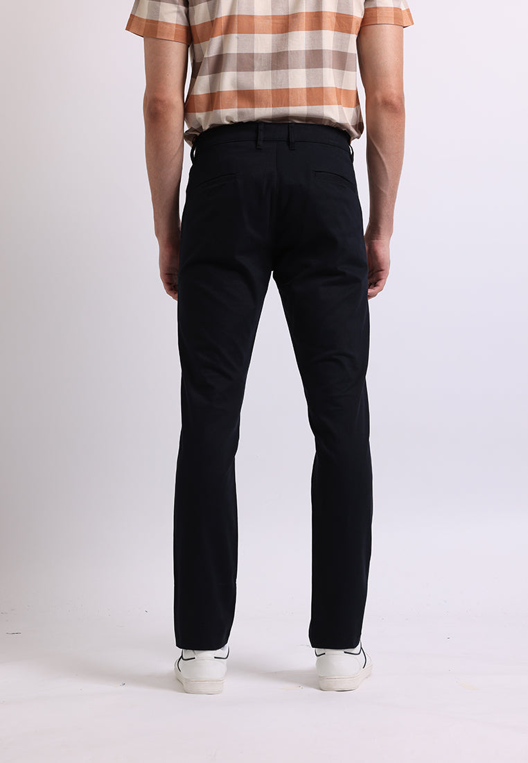 Manzone Celana Panjang Pria Chinos Slim Fit Roku - Black