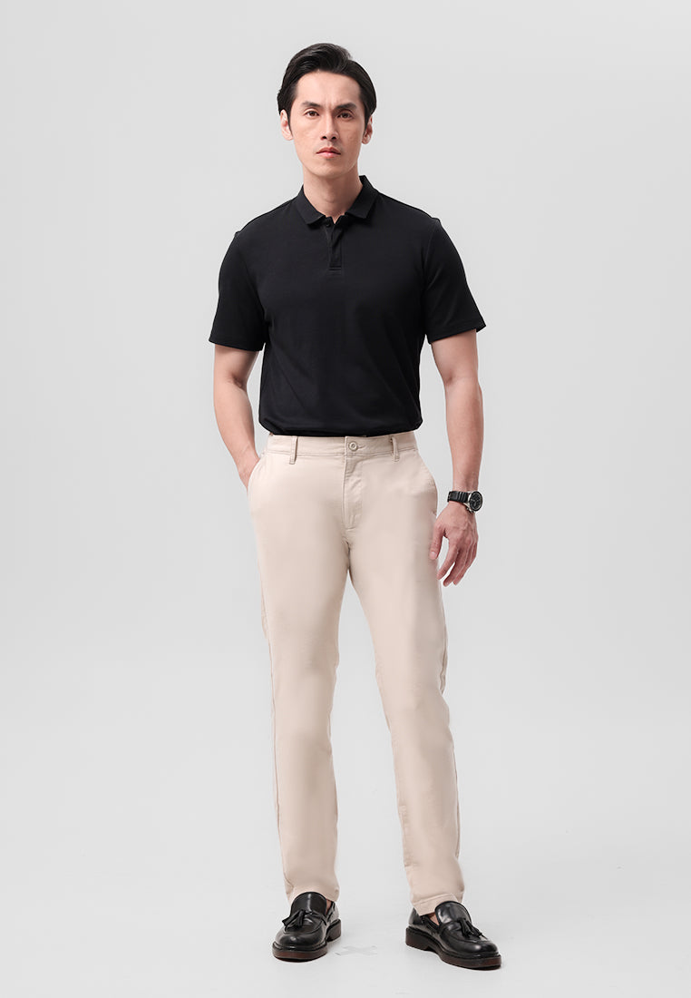 MANZONE - Celana Panjang Chinos Pria Zeus Slim Fit - Khaky