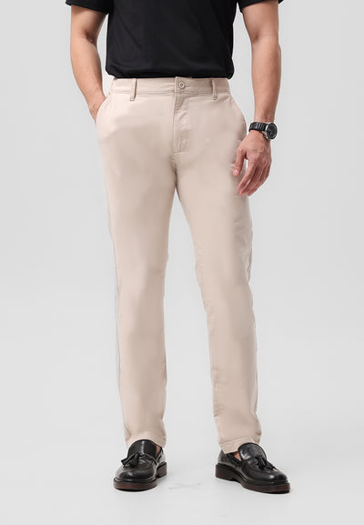 MANZONE - Celana Panjang Chinos Pria Zeus Slim Fit - Khaky