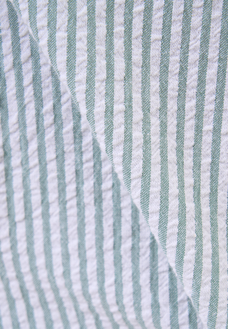 MANZONE - Kemeja Lengan Panjang Pria Smith 05 Modern Fit - Green