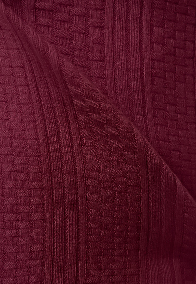 MANZONE - Polo Shirt Lengan Pendek Pria Donley - Maroon