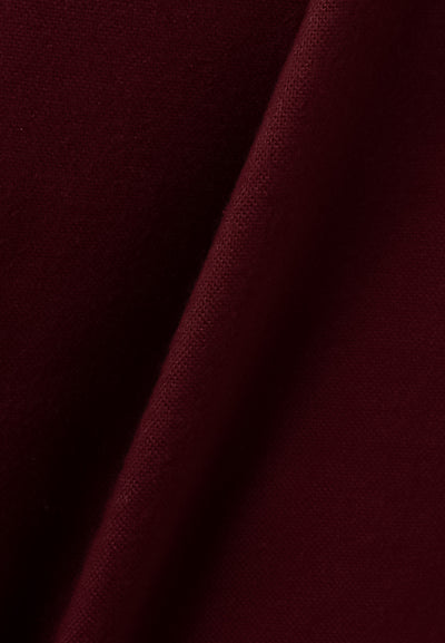 MANZONE - Kemeja Lengan Pendek Pria Kale Modern Fit - Maroon