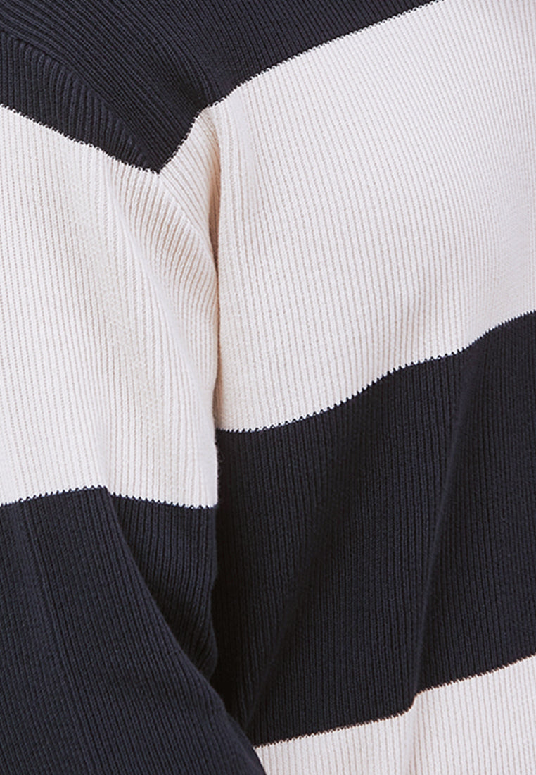 MANZONE - Sweatshirt Lengan Panjang Pria Damaris - Black