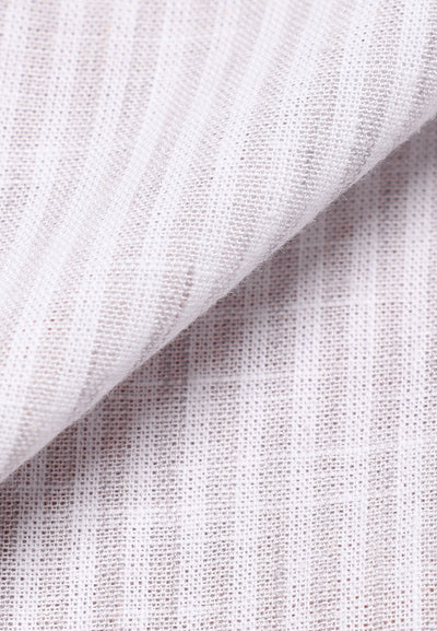 MANZONE - Kemeja Lengan Pendek Pria Maliq 5 Modern Fit - Light Brown