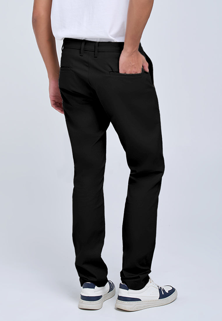 MANZONE - Celana Panjang Chinos Pria Morris 6 Slim Fit - Black