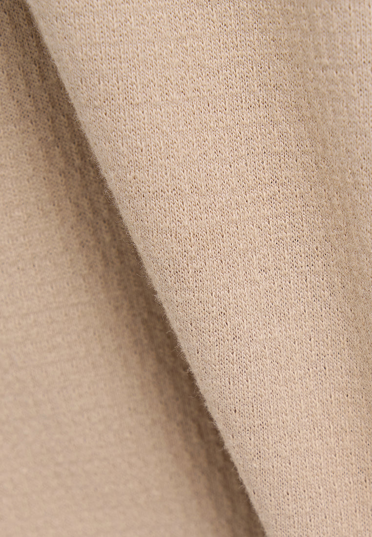 MANZONE - Kaos Lengan Pendek Pria Wisdom Relaxed Fit - Beige