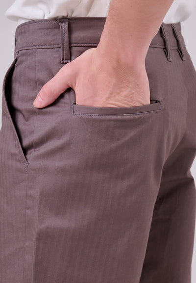 MANZONE - Celana Pendek Bermuda Pria Xak 6 Slim Fit - Dark Grey