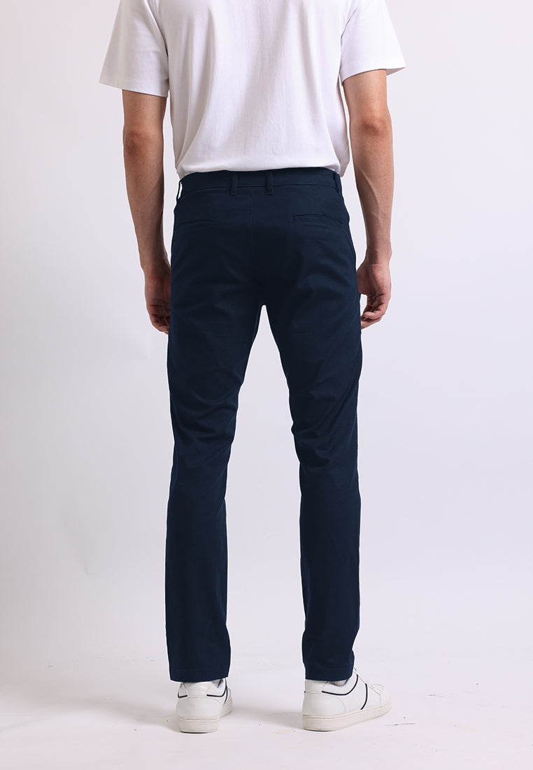 Manzone Celana Panjang Chinos Pria Amir 5 - Dark Navy