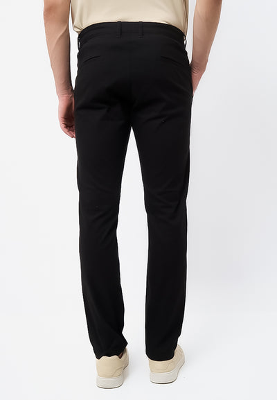 MANZONE - Celana Panjang Pria Chinos Zarco 2 Slim Fit - Black