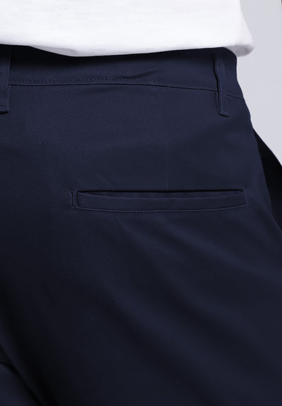 MANZONE - Celana Panjang Pria Chinos Zarco 4 Slim Fit - Navy