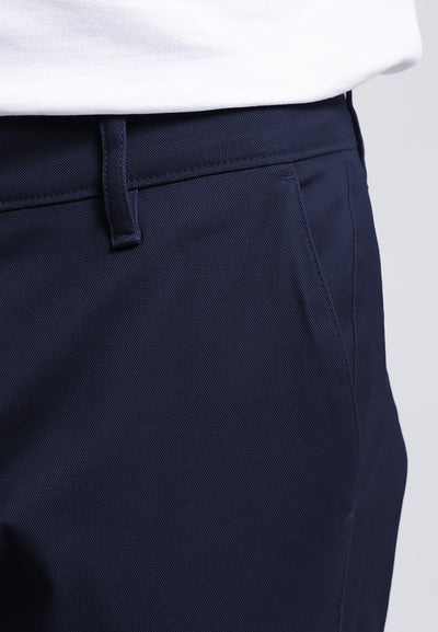 MANZONE - Celana Panjang Pria Chinos Zarco 4 Slim Fit - Navy