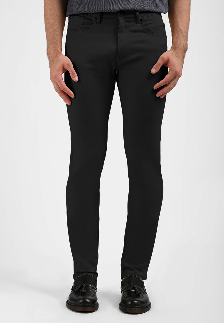 Manzone Celana Panjang Pria Slim Fit Neal 01 -Black – Manzone Store