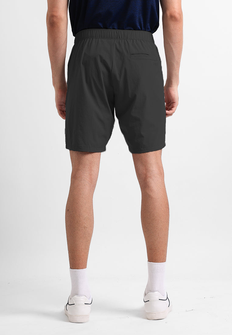 Manzone Celana Pendek Bermuda Pria Regular Fit Harago 4 - Dark Grey