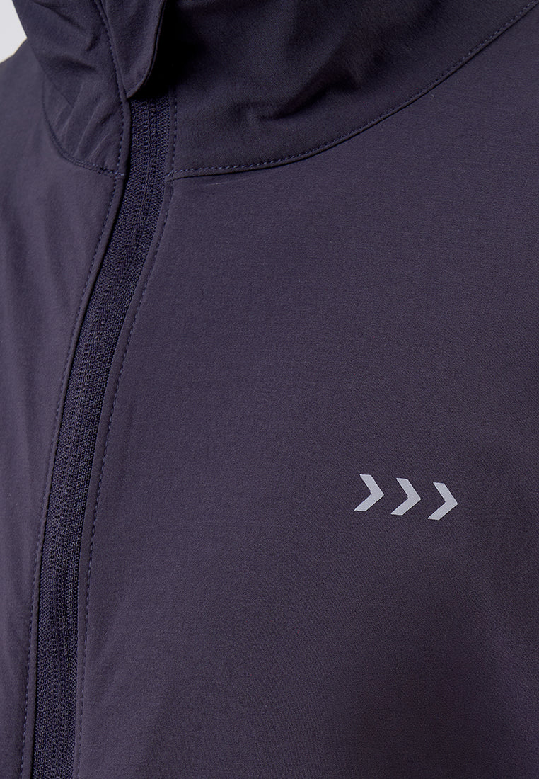 MANZONE - Jacket Lengan Panjang Pria Theo 4 - Dark Grey