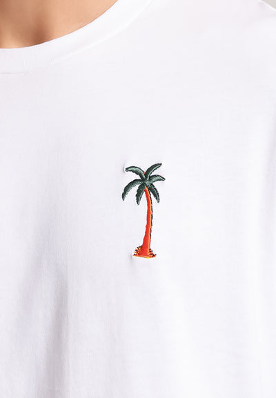 MANZONE - Kaos Lengan Pendek Pria Miller 01 Slim Fit - White