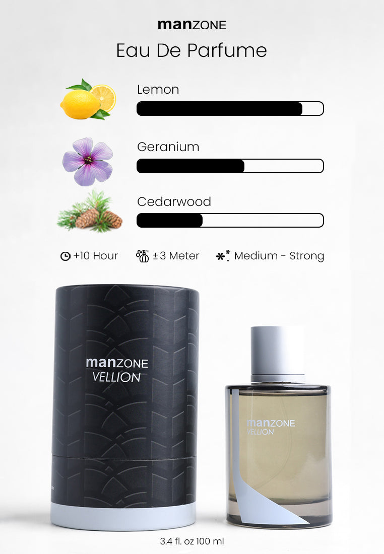 MANZONE - Parfum Vellion 100ml - Grey