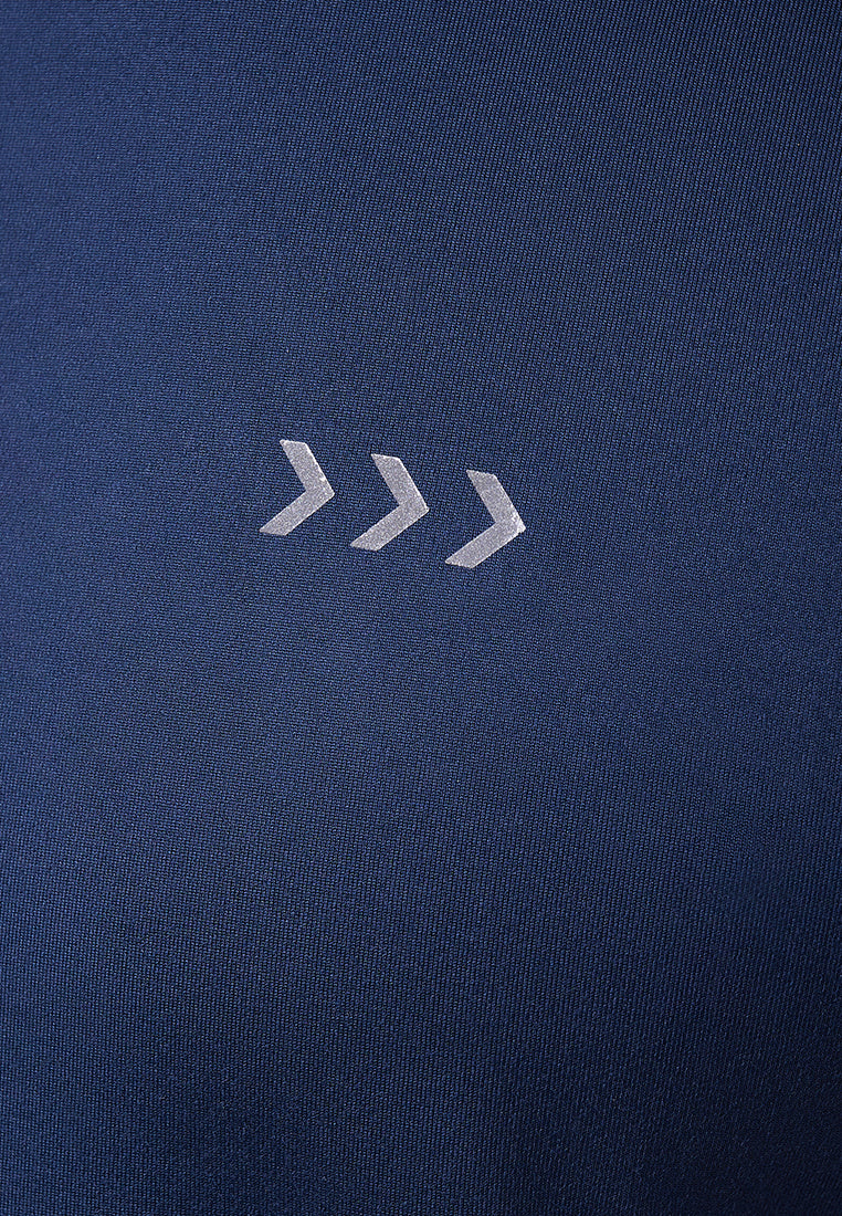 MANZONE - Kaos Jersey Lengan Pendek Pria Bolt 05 Slim Fit - Navy