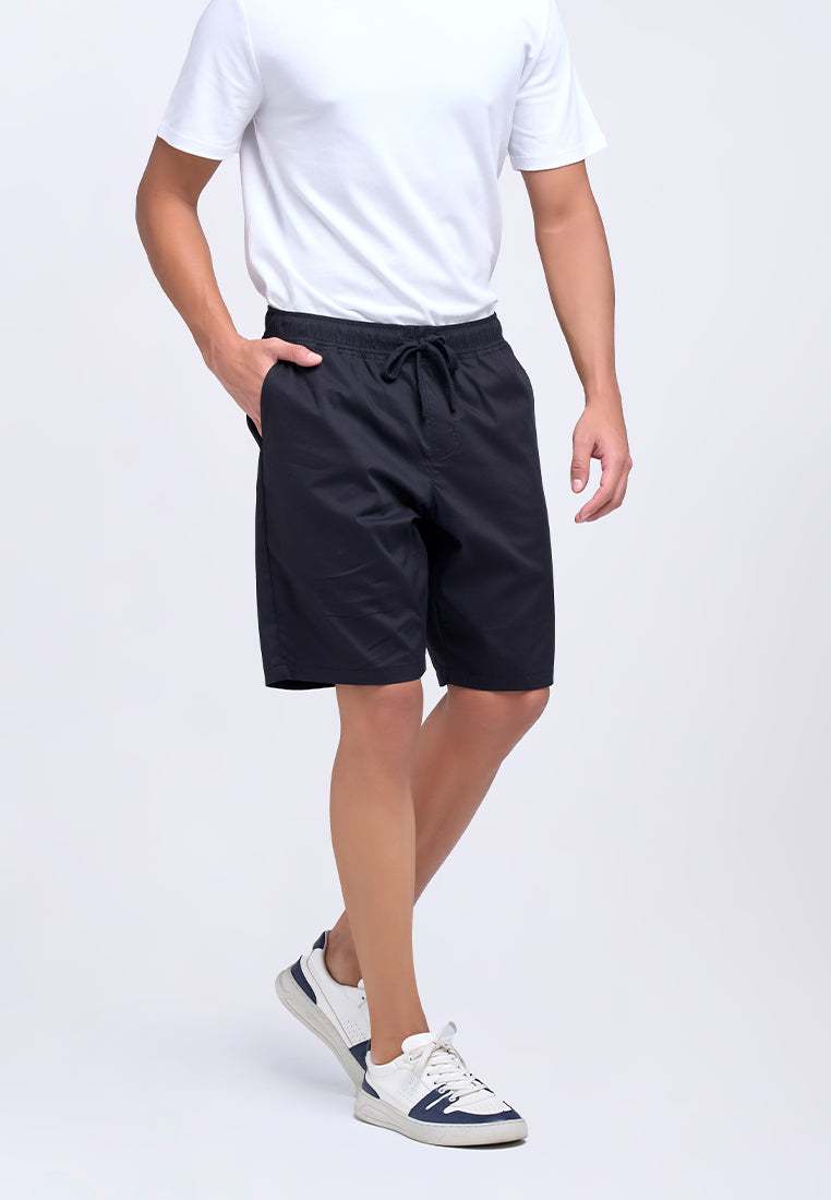 MANZONE - Celana Pendek Bermuda Pria Brian 01 - Black