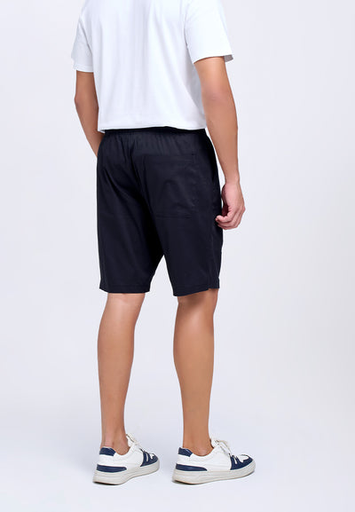 MANZONE - Celana Pendek Bermuda Pria Brian 01 - Black