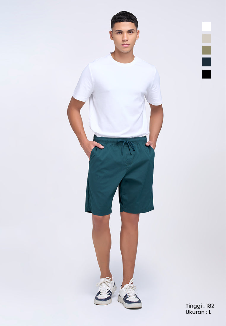 MANZONE - Celana Pendek Bermuda Pria Brian 04 - Dark Green