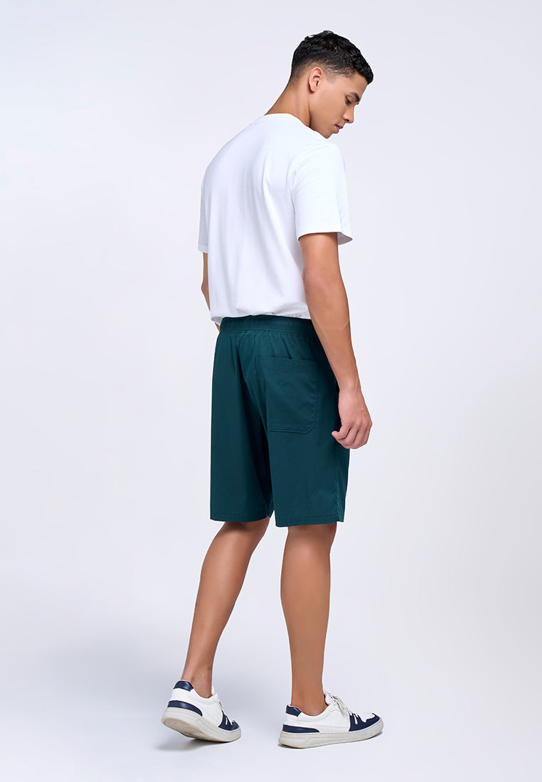 MANZONE - Celana Pendek Bermuda Pria Brian 04 - Dark Green