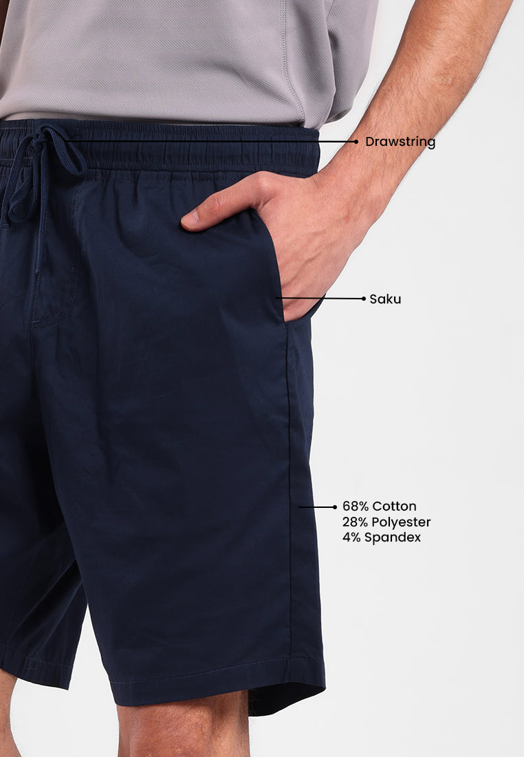 MANZONE - Celana Pendek Bermuda Pria Brian 05 - Navy