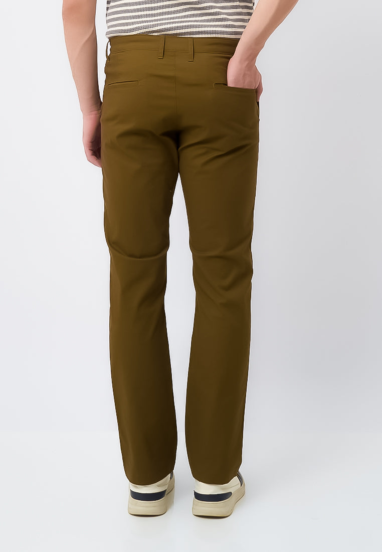 MANZONE - Celana Panjang Chinos Pria Durbiksa 02 Reguler Fit - Brown