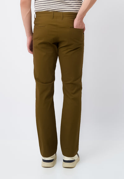 MANZONE - Celana Panjang Chinos Pria Durbiksa 02 Reguler Fit - Brown