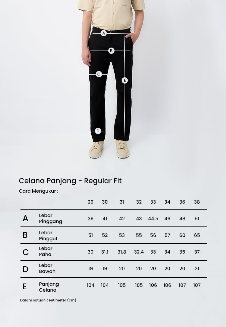 MANZONE - Celana Panjang Chinos Pria Durbiksa 02 Reguler Fit - Brown