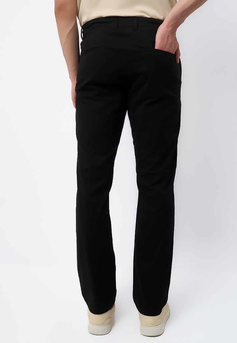 MANZONE - Celana Panjang Chinos Pria Durbiksa 04 Reguler Fit - Black