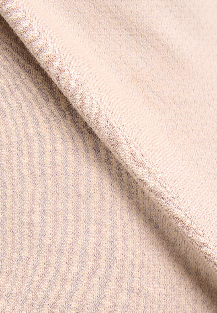 MANZONE - Kemeja Lengan Pendek Pria Ruen 01 Comfort Fit - Cream