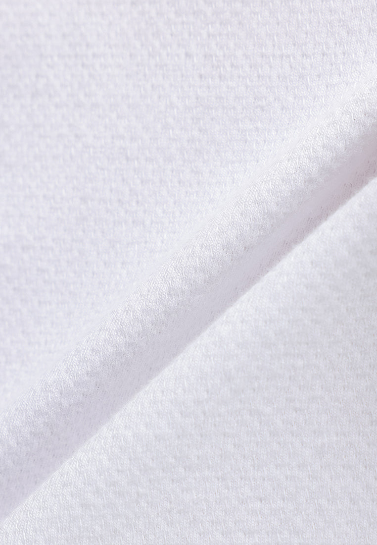 MANZONE - Kemeja Lengan Pendek Pria Ruen 02 Comfort Fit - White