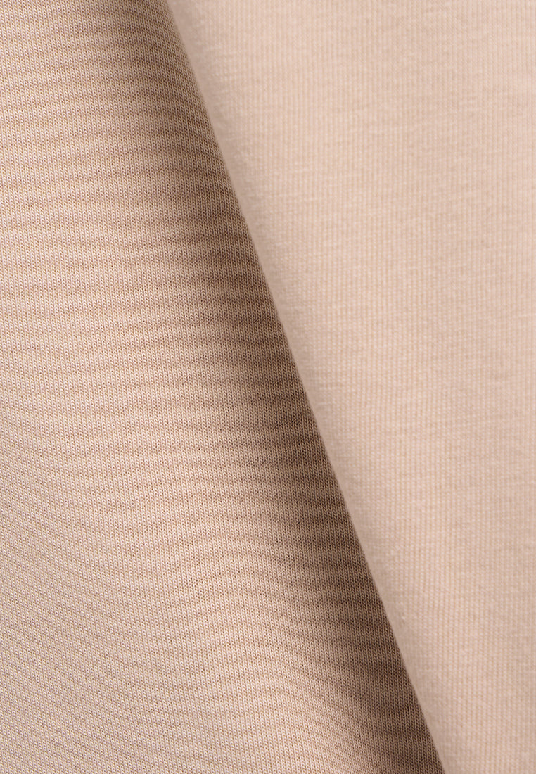 MANZONE - Kaos Jersey Lengan Pendek Pria Shiloh 04 Relaxed Fit - Light Khaki