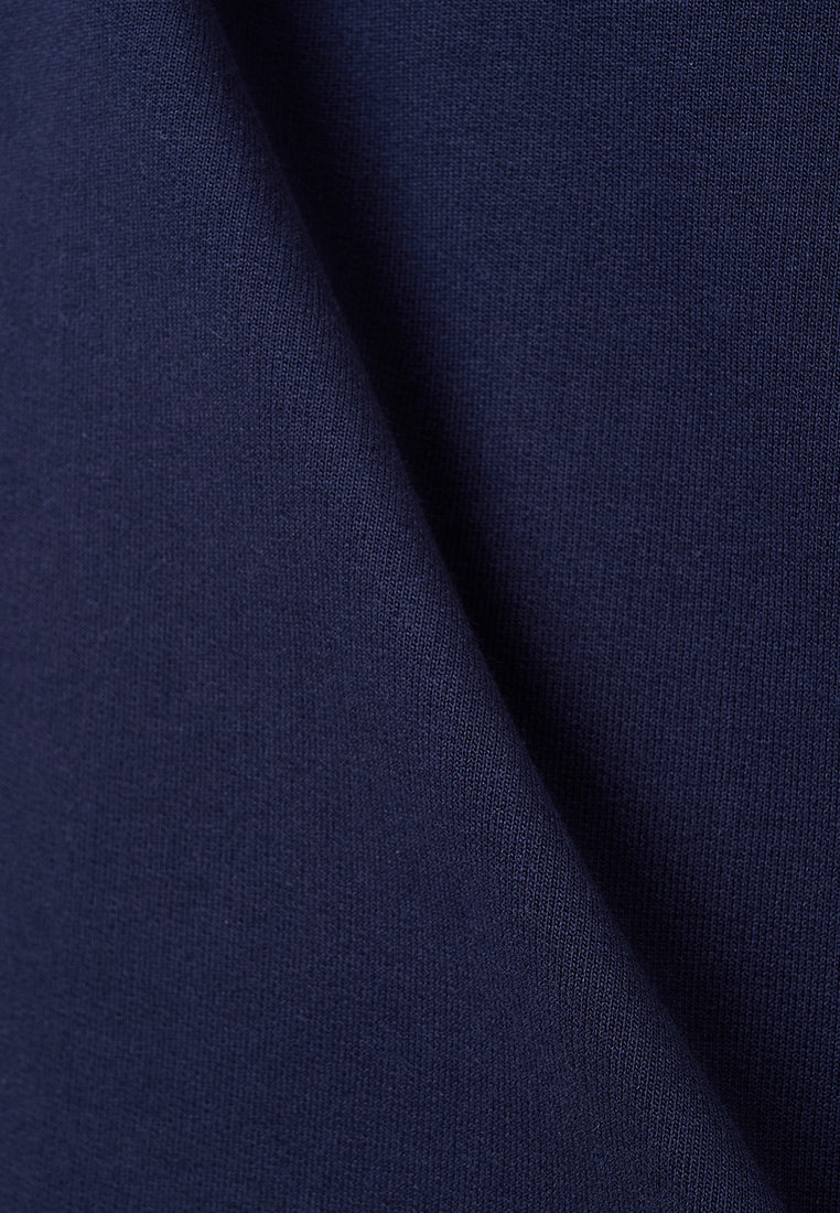 MANZONE - Sweatshirt Lengan Panjang Pria Swade 04 - Dark Navy