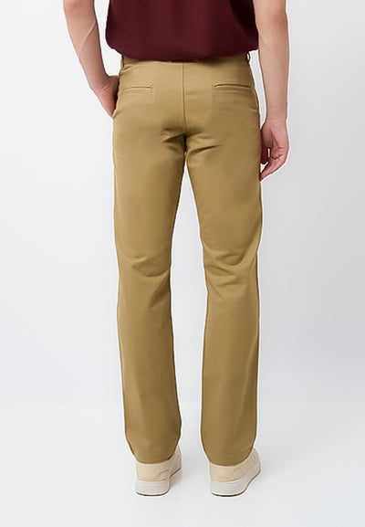MANZONE - Celana Panjang Chinos Pria Turner 03 Reguler Fit - Khaki