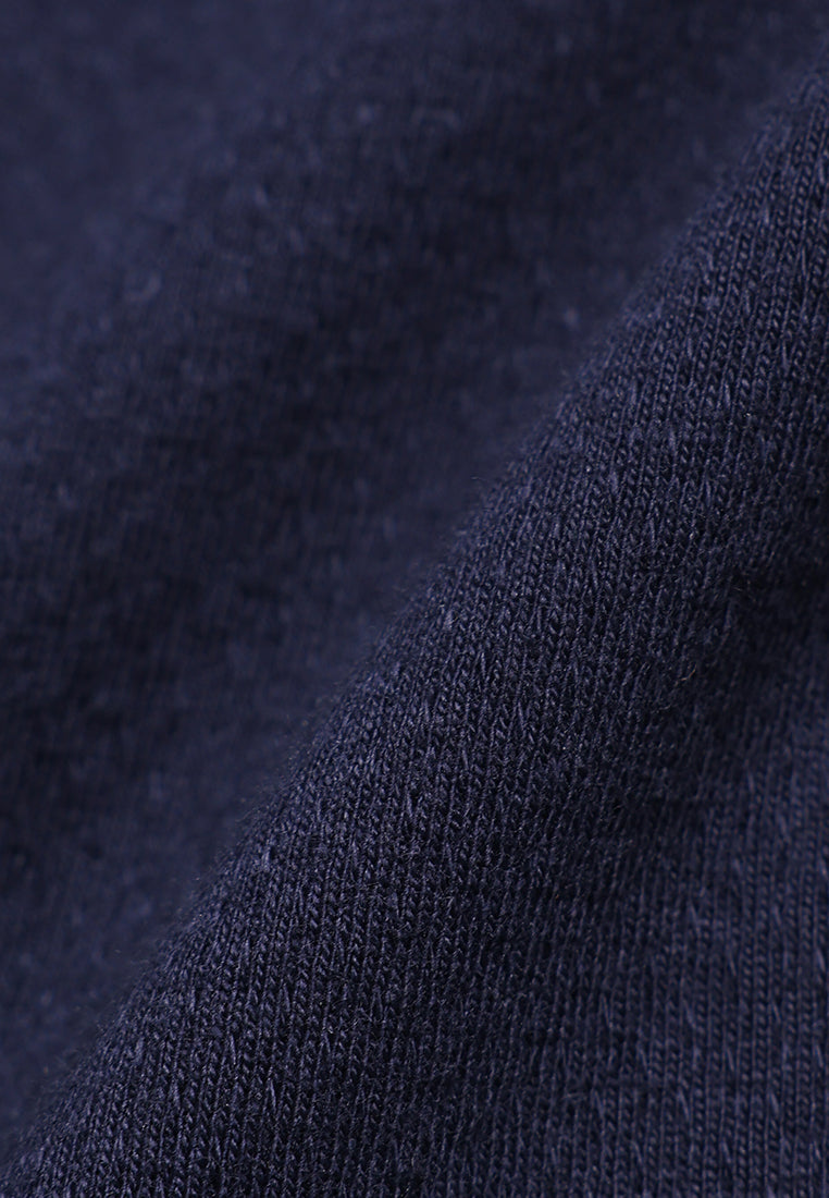 MANZONE - Kemeja Lengan Pendek Pria Ruen 06 Comfort Fit - Navy