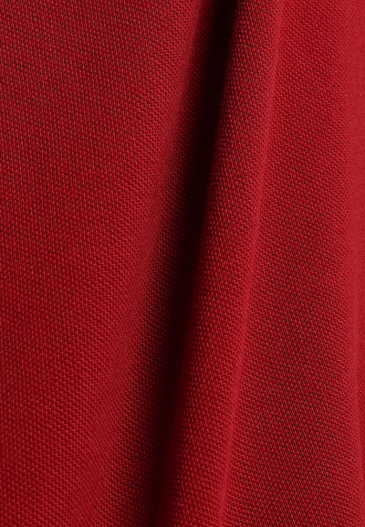 Manzone -  Polo Shirt Lengan Pendek Pria Id Lingga Slim Fit - Red