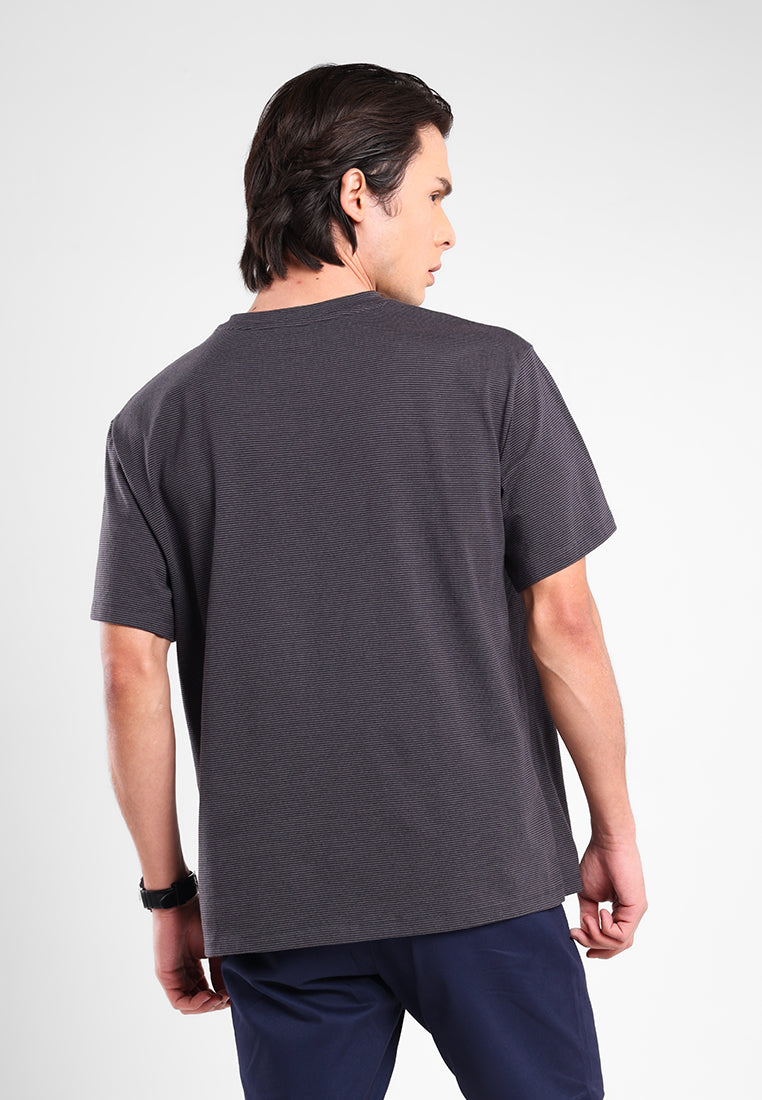 MANZONE - Kaos Lengan Pendek Pria Blaze 01 Relaxed Fit - Dark Green