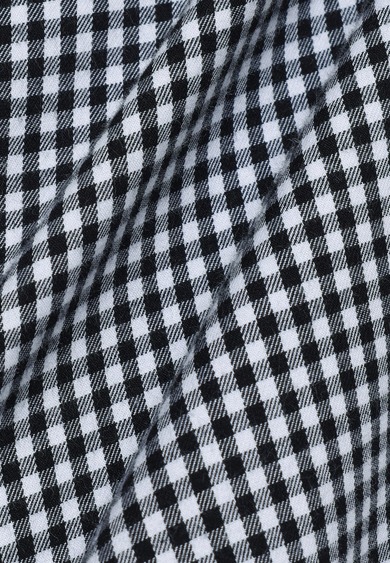 MANZONE - Kemeja Lengan Pendek Pria Karl 01 Modern Fit - Black