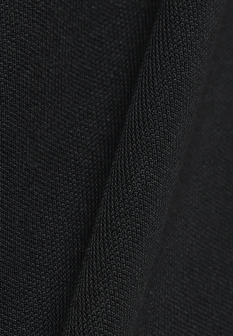 MANZONE - Kaos Polo Shirt Lengan Pendek Pria Raiden 02 Slim Fit - Black