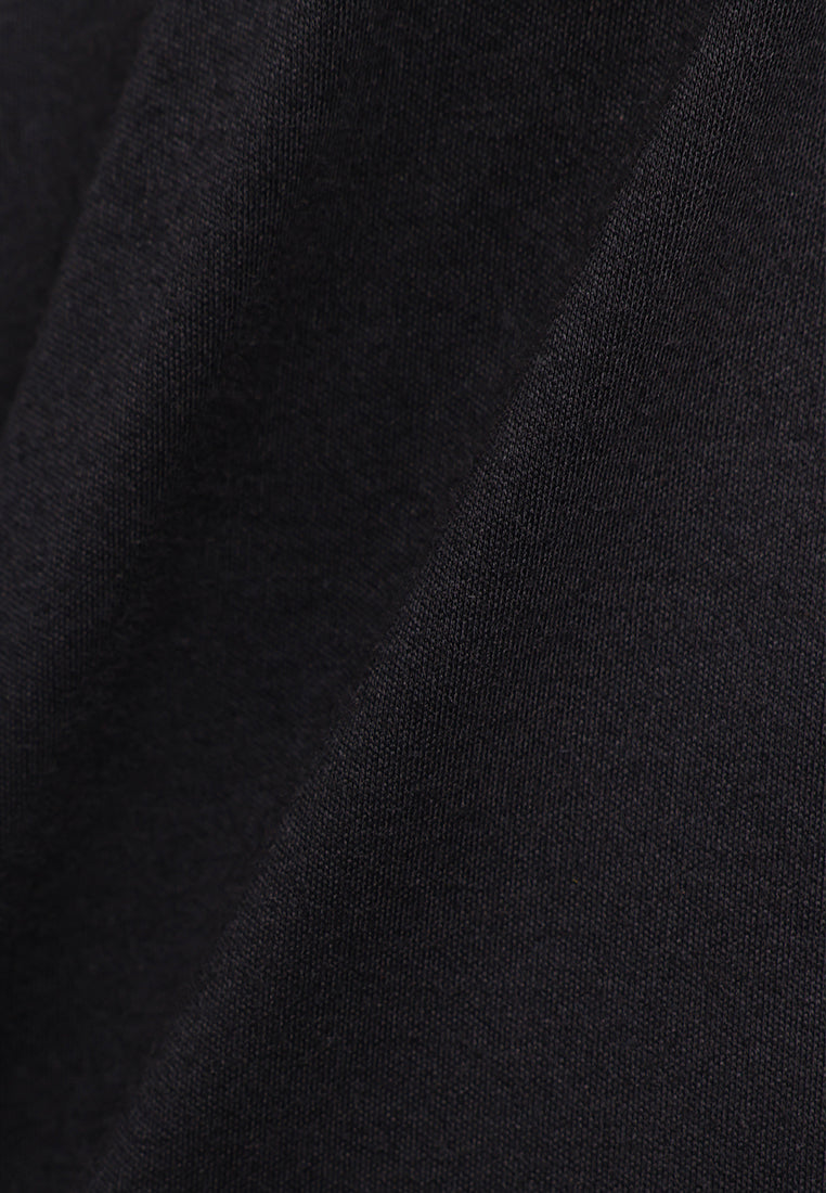 MANZONE - Kaos Lengan Pendek Pria Nova 01 Relaxed Fit - Black