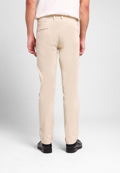 MANZONE - Celana Panjang Chinos Pria Lorenzo 02 Slim Fit - Beige