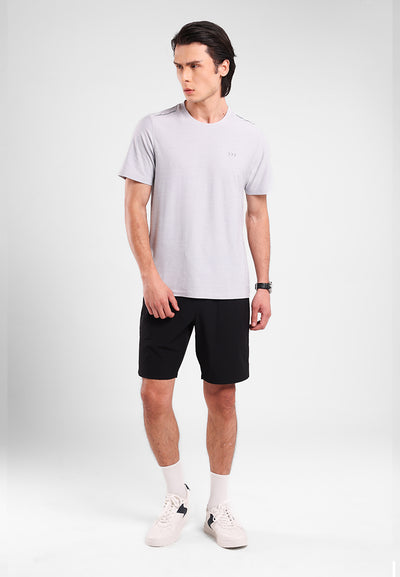 MANZONE - Kaos Jersey Quick Dry Lengan Pendek Pria Jack 02 Slim Fit - Grey