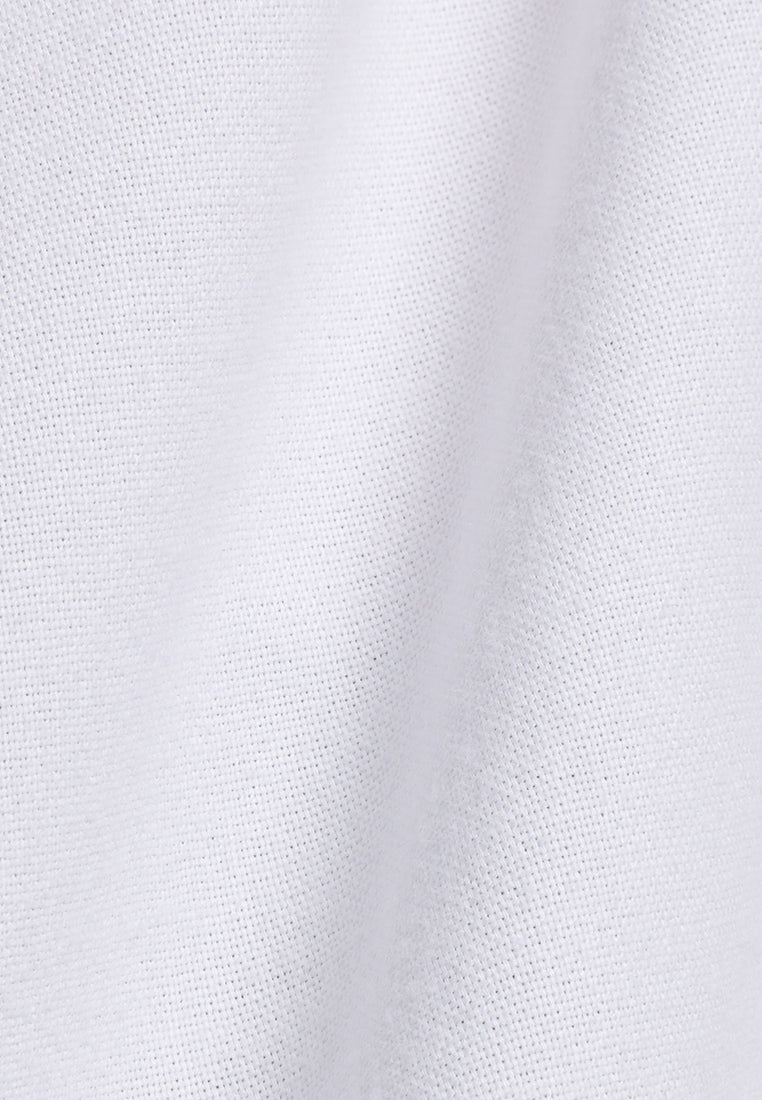 MANZONE - Kemeja Lengan Panjang Pria Lyra 01 Comfort Fit - White