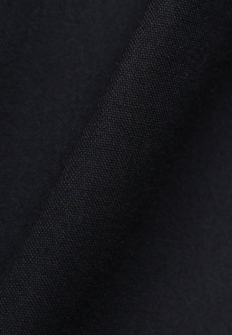 MANZONE - Kemeja Lengan Panjang Pria Lyra 06 Comfort Fit - Black