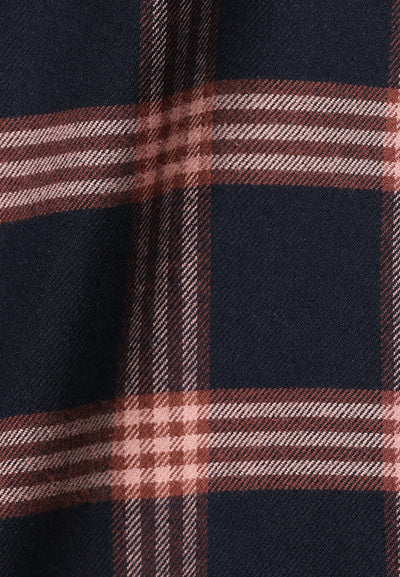 MANZONE - Kemeja Lengan Panjang Pria Cassius 02 Comfort Fit - Black