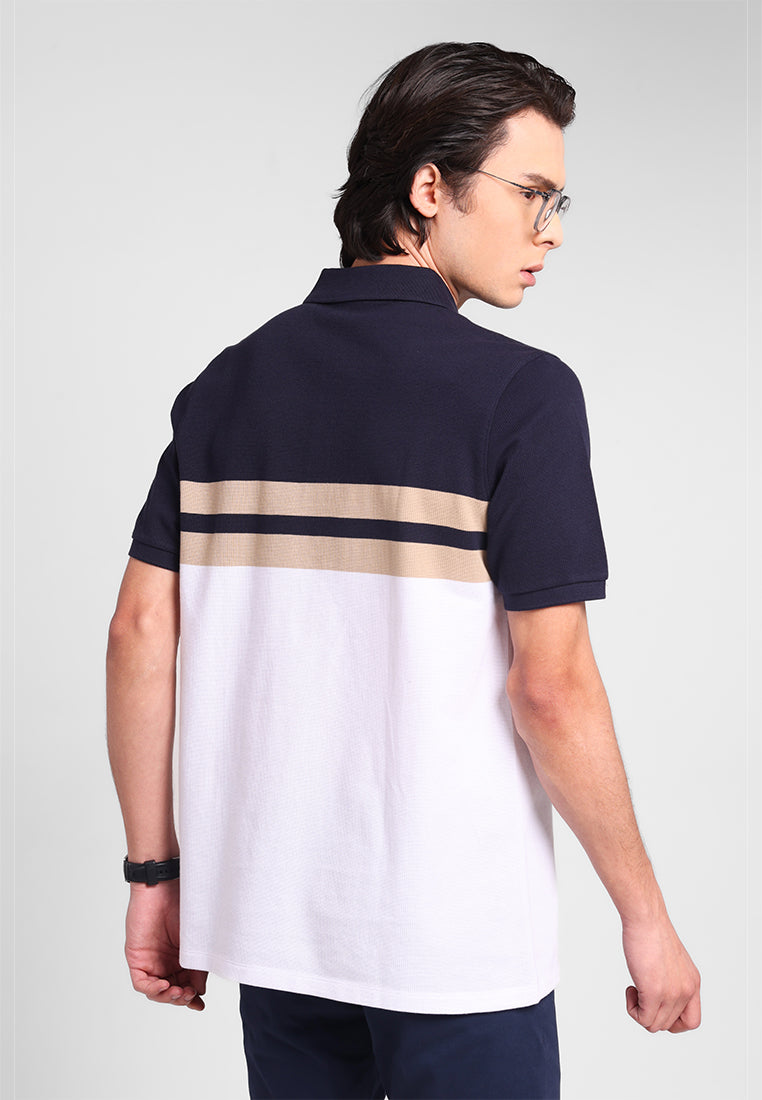 MANZONE - Kaos Polo Lengan Pendek Pria Peter 03 Slim Fit - Beige